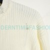 Chrome Hearts - Cross Leather Crewneck Sweater