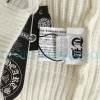 Chrome Hearts - Cross Leather Crewneck Sweater