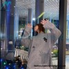 Chrome Hearts - Cross Leather Crewneck Sweater
