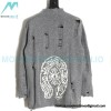 Chrome Hearts - Cross Leather Crewneck Sweater