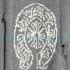 Chrome Hearts - Cross Leather Crewneck Sweater