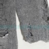 Chrome Hearts - Cross Leather Crewneck Sweater