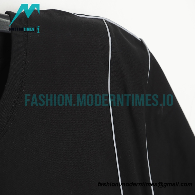 Chanel - 22ss Flash Diamond Reflective Strip Short Sleeve