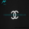 Chanel - 22ss Flash Diamond Reflective Strip Short Sleeve