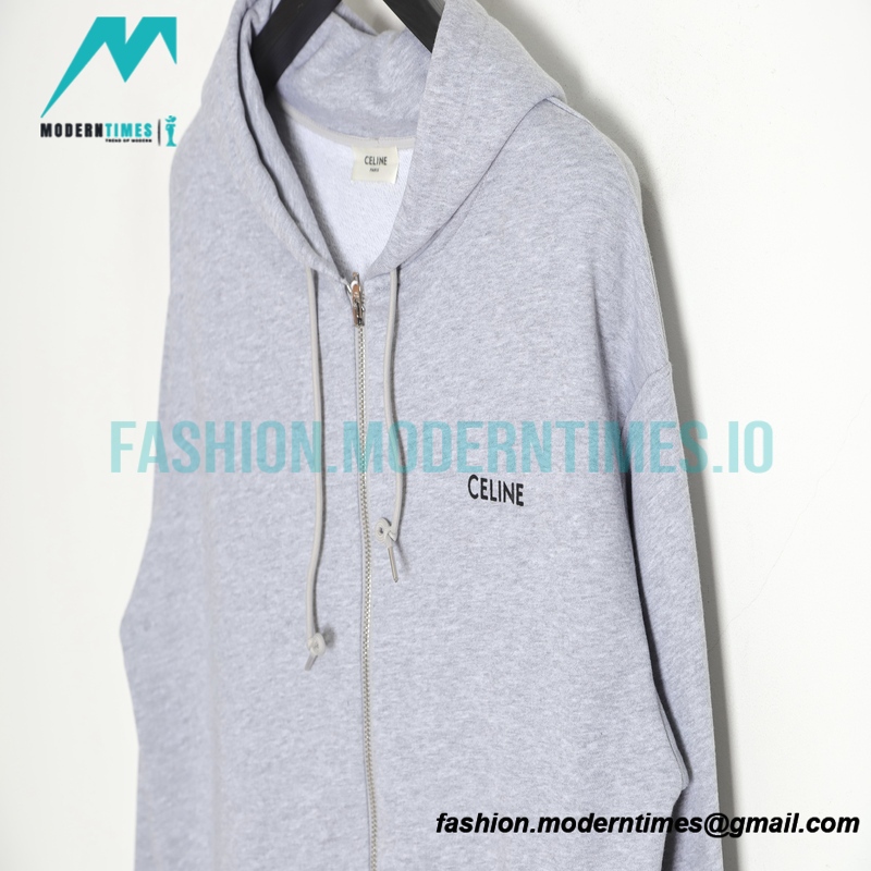 Celine - 23SS Letter Zipper Hoodie
