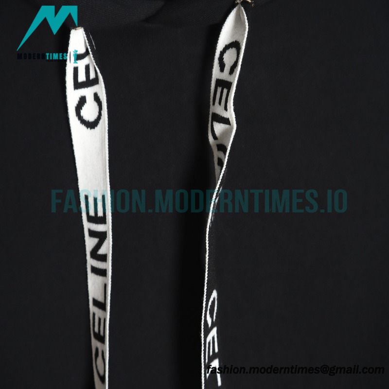 Celine - Strap-lettered Hoodie