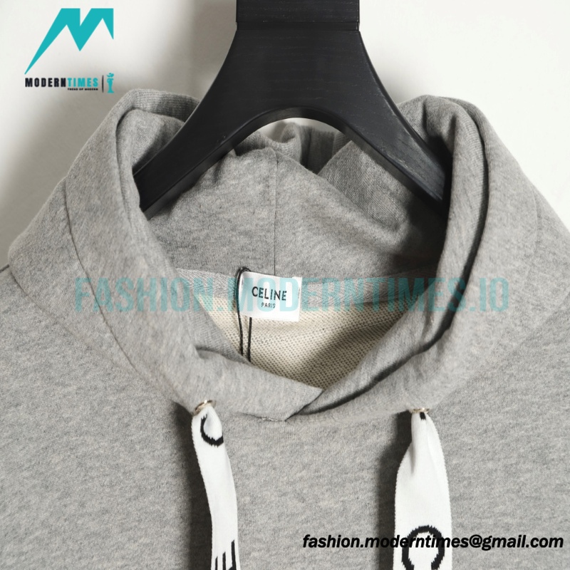 Celine - Strap-lettered Hoodie