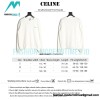 Celine -Small-lettered Print Hoodie