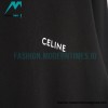 Celine -Small-lettered Print Hoodie