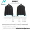 Celine -Small-lettered Print Hoodie