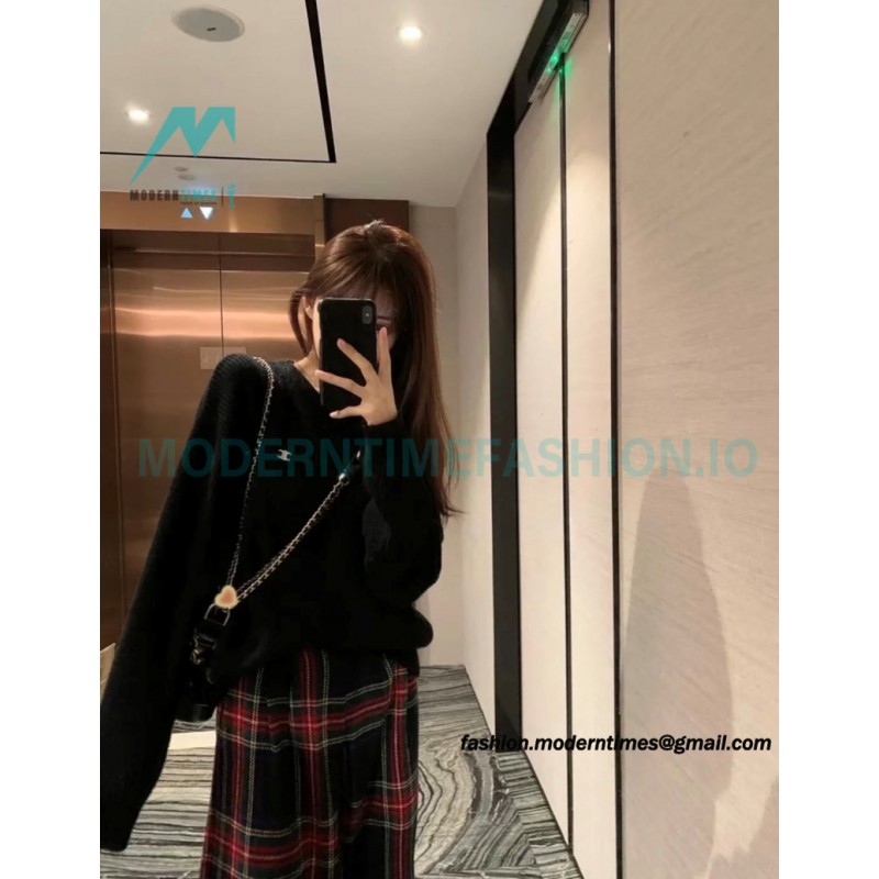 Celine - 23 New Arcde Triomphe Striped Embroidered Sweater