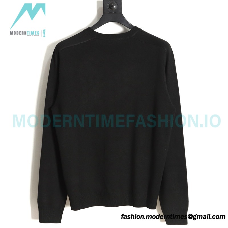 Celine - 23 New Arcde Triomphe Striped Embroidered Sweater