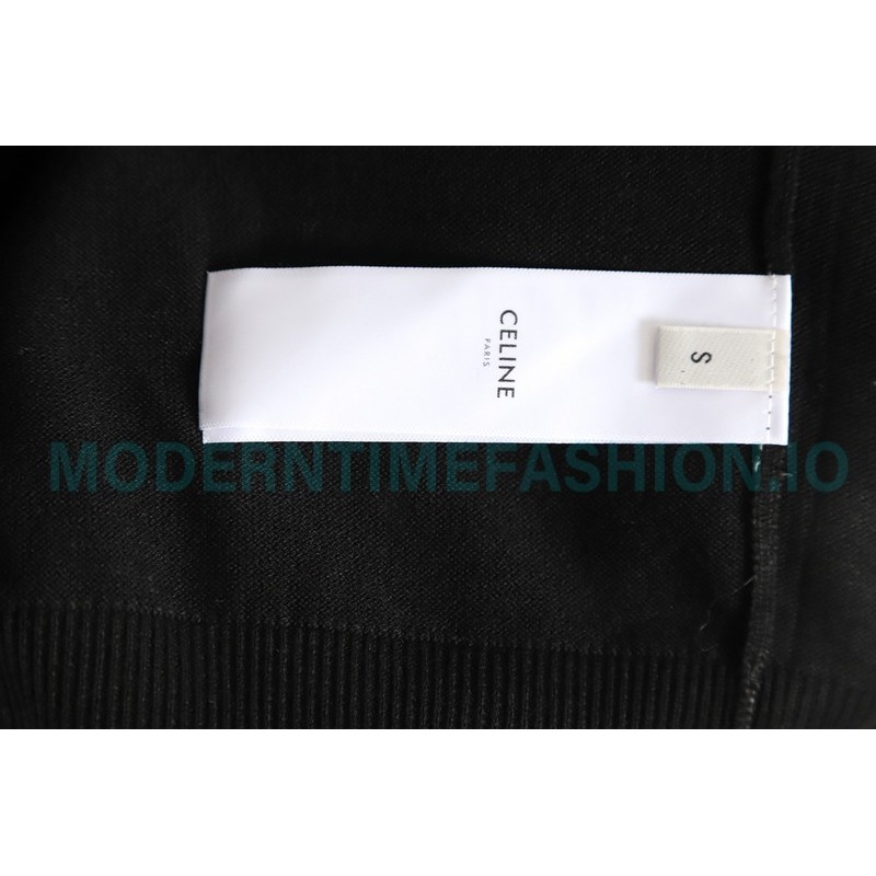 Celine - 23 New Arcde Triomphe Striped Embroidered Sweater
