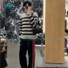 Celine - 23 New Arcde Triomphe Striped Embroidered Sweater