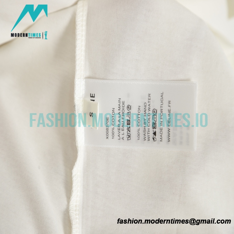 Celine - 23SS Oil Coconut Print Short Sleeve T-shirt