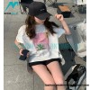 Celine - 23SS Oil Coconut Print Short Sleeve T-shirt