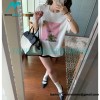 Celine - 23SS Oil Coconut Print Short Sleeve T-shirt