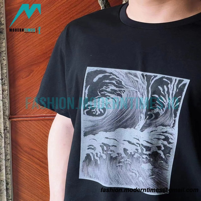 Celine - 23SS Oil Coconut Print Short Sleeve T-shirt