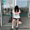 Celine - 23SS Oil Coconut Print Short Sleeve T-shirt