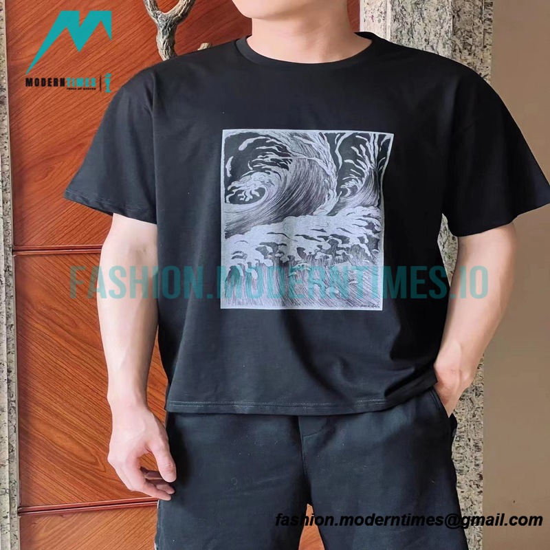 Celine - 23SS Oil Coconut Print Short Sleeve T-shirt
