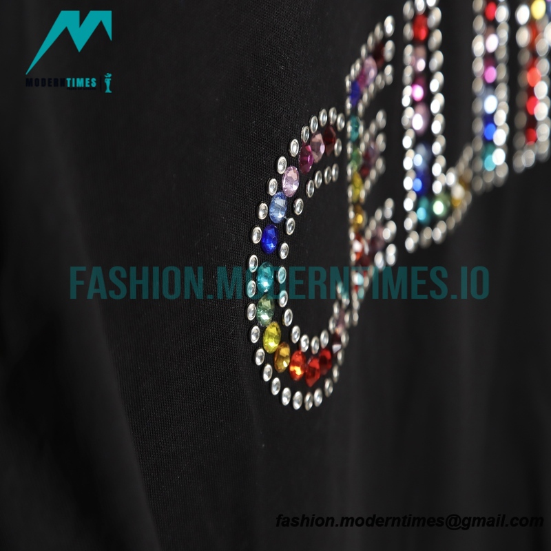 Celine - 23SS Color Diamond Monogram Short Sleeve T-shirt