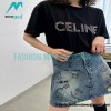 Celine - 23SS Color Diamond Monogram Short Sleeve T-shirt