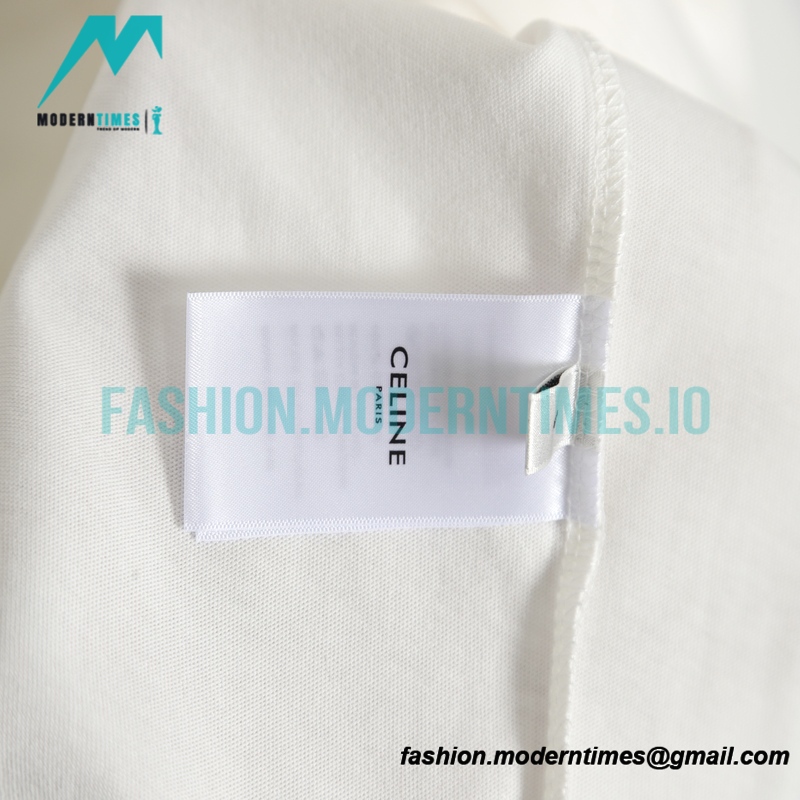 Celine - 2023 New Style Printed Monogram Short Sleeve T-shirt