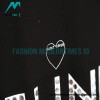 Celine - 22SS Studded Heart Letter Short Sleeve T-shirt