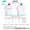 Celine - 22SS Studded Heart Letter Short Sleeve T-shirt