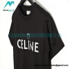 Celine - 22SS Studded Heart Letter Short Sleeve T-shirt