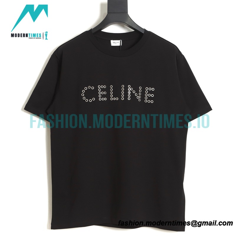 Celine - 23SS Punched Short Sleeve T-shirt