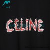 Celine - 22SS Flame Letter Short Sleeve T-shirt