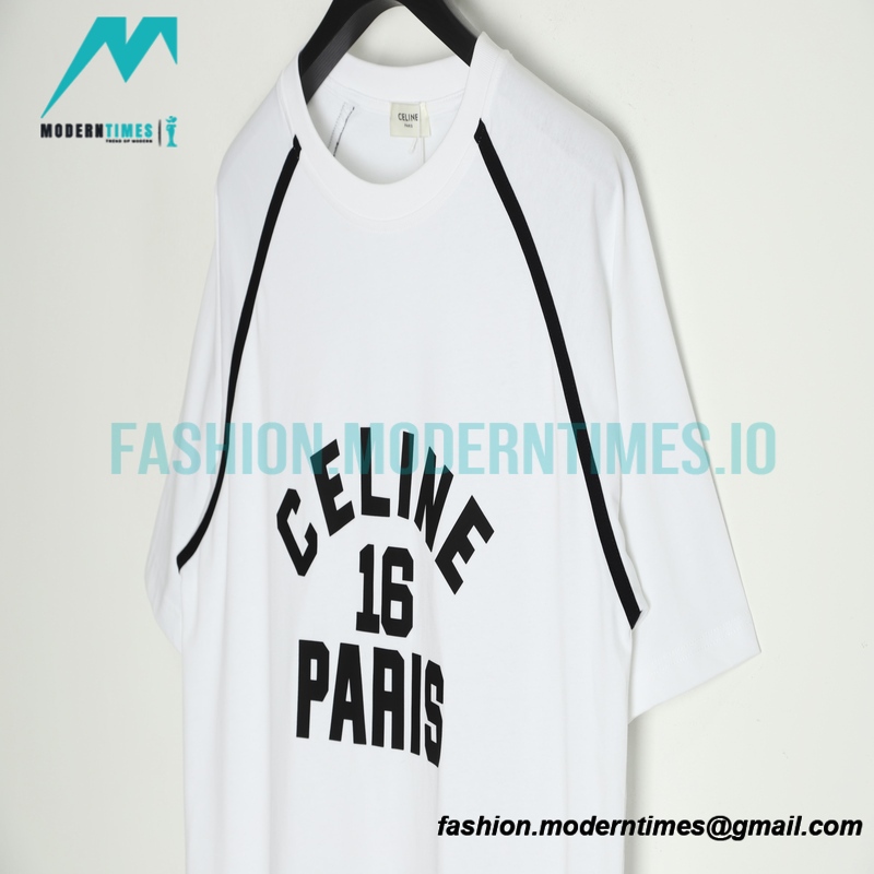 Celine - 22 New Print Suit Short Sleeve T-shirt