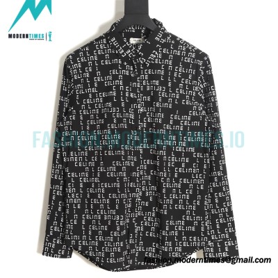 Celine - 23FW Full Logo Shirt