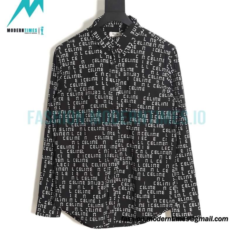 Celine - 23FW Full Logo Shirt