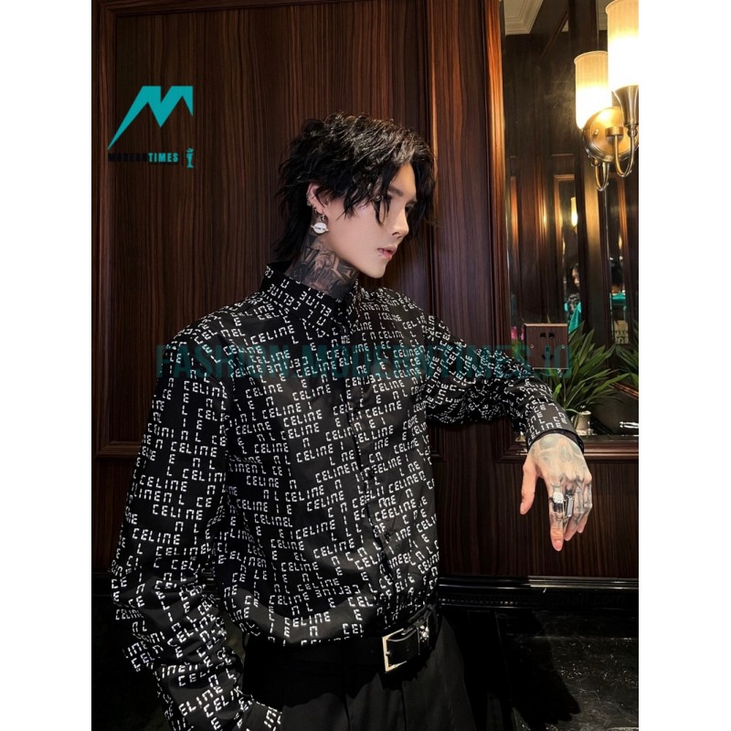 Celine - 23FW Full Logo Shirt