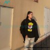 Drew House - American Fries Cartoon Made Old Hoodie