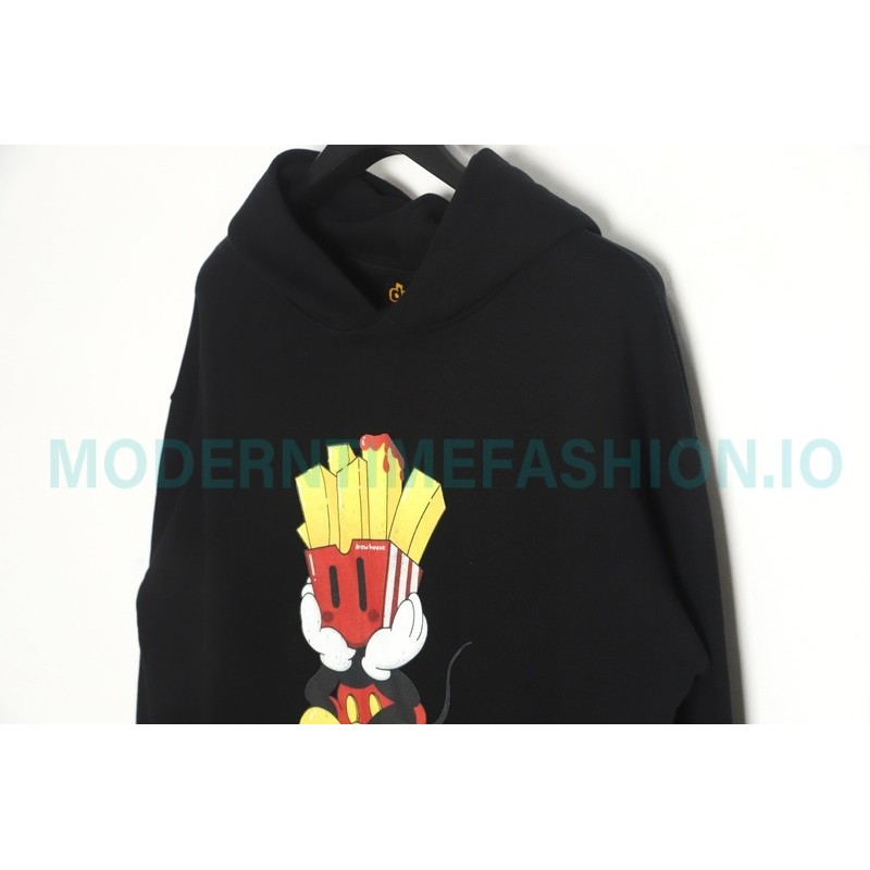 Drew House - American Fries Cartoon Made Old Hoodie