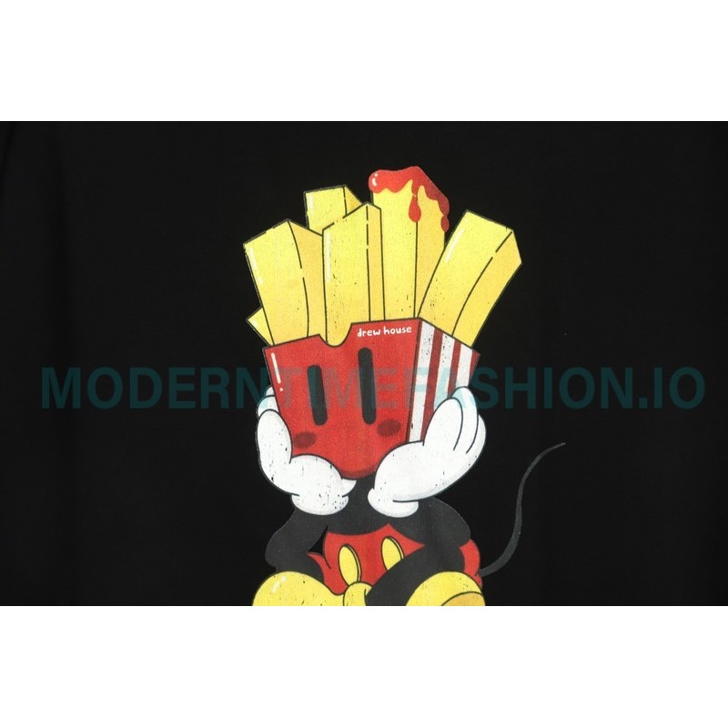 Drew House - American Fries Cartoon Made Old Hoodie