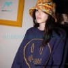 Drew House - Gold Embroidered Smiley Face Crew-neck Hoodie 