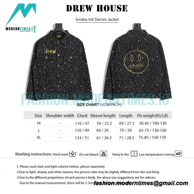 Drew House - Smiley Ink Denim Jacket