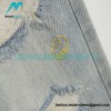 Drew House - 20ss Smiling Face Broken Holes In Washed Embroidered Jeans
