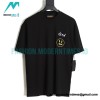 Drew House - Smiley Face Embroidered Short-sleeved T-shirt