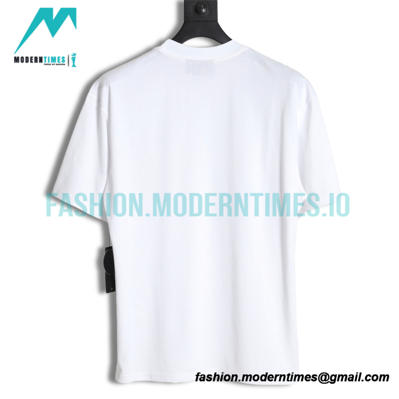 Drew House - Smiley Face Embroidered Short-sleeved T-shirt