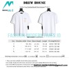Drew House - Smiley Face Embroidered Short-sleeved T-shirt