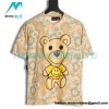  Drew House - Smiley Face Floral Bear Print Round Neck Short Sleeve