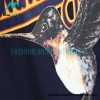 Drew House - Hummingbird Print Round Neck Short Sleeve