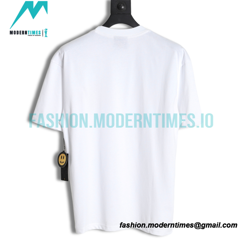 Drew House - Smiley Face Printed Short-sleeved T-shirt
