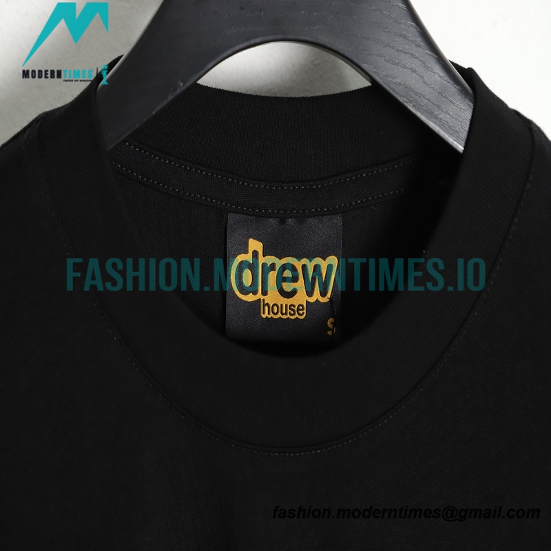 Drew House - Smiley Face Printed Short-sleeved T-shirt