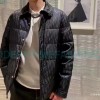 Dior - 20FW Full Print Dark Print Presbyte Lapel Down Jacket